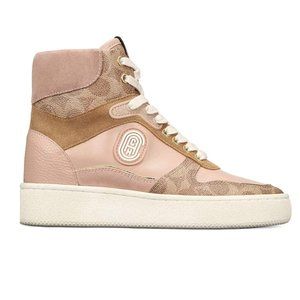 Coach Blush Womens High Top Sneaker